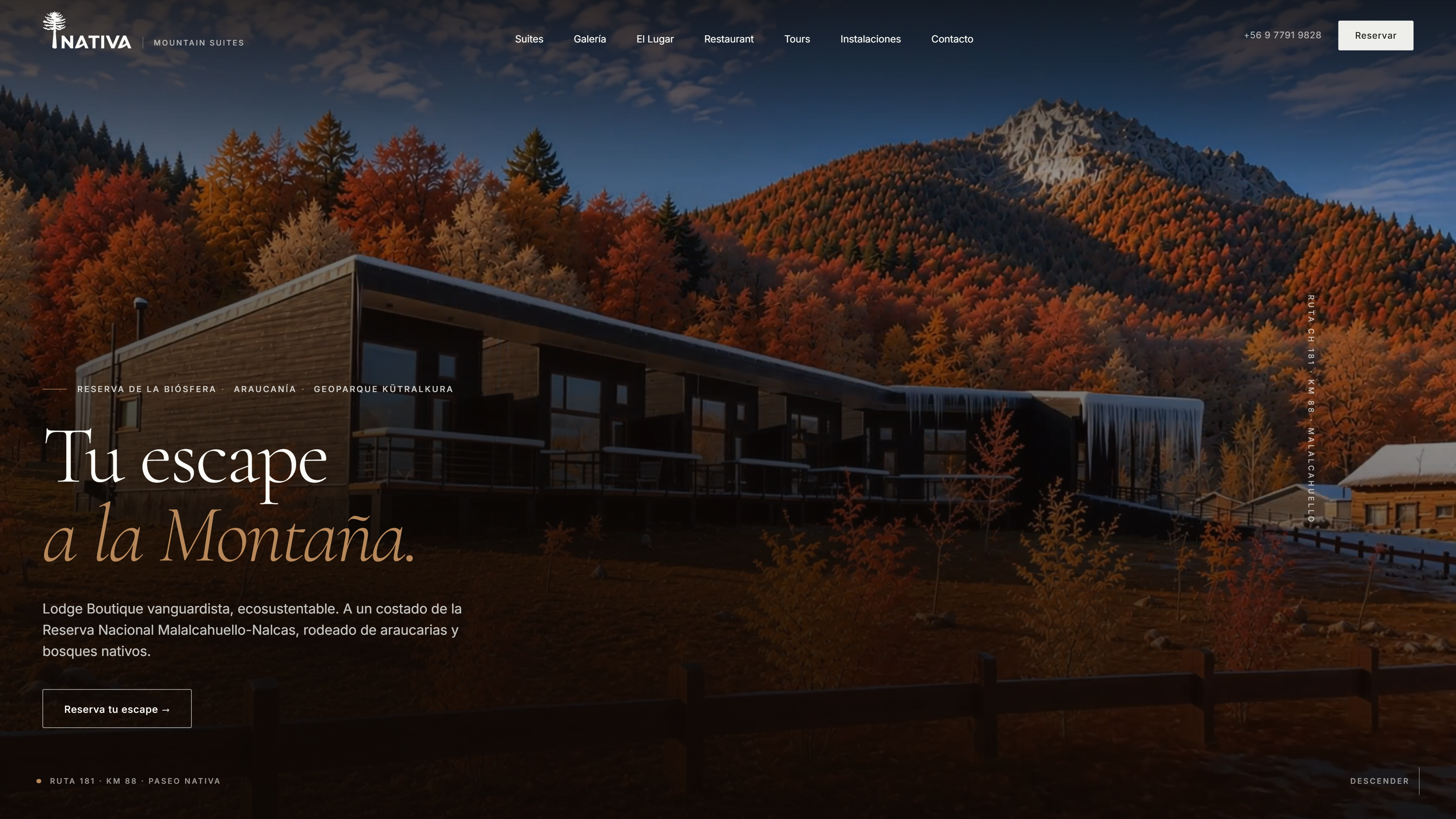 Nativa Mountain Suites — hero